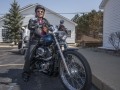 Ruth rides Harley Davidson. jpg