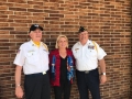 Ruth with veterans 2